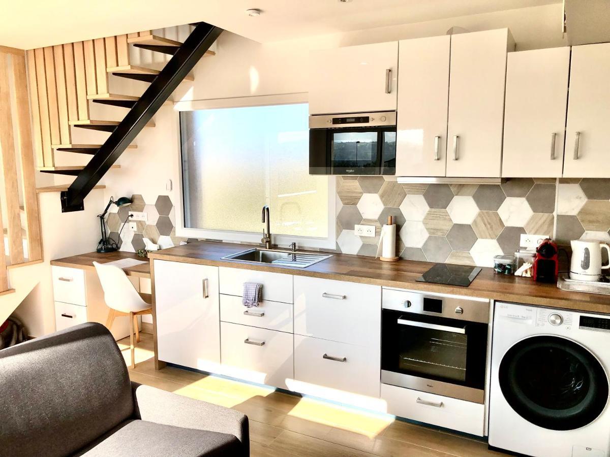 La Parenthese Balneo T2 Cosy De 40M² Avec Terrasse Lägenhet Ternay  Exteriör bild